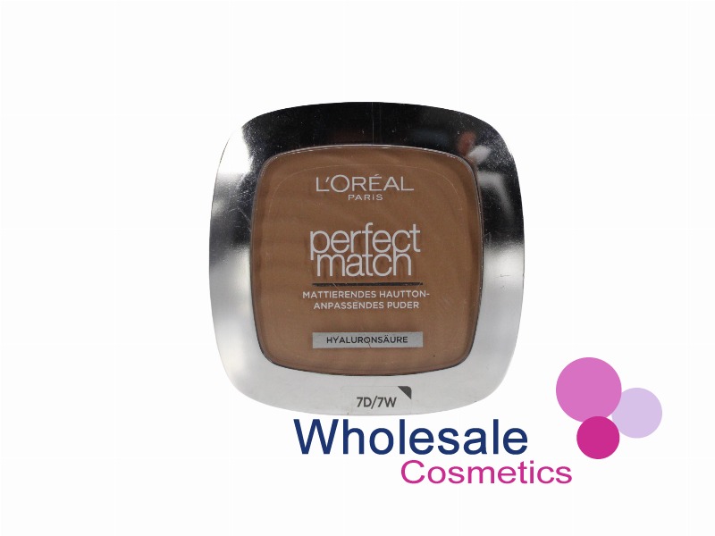 6 x L'Oreal Perfect Match Super Blendable Powder - 7DW WARM